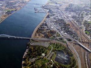 Tri Cities Wa arial view